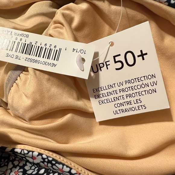 Floral print one piece swimsuit size 10 - Picture 7 of 7